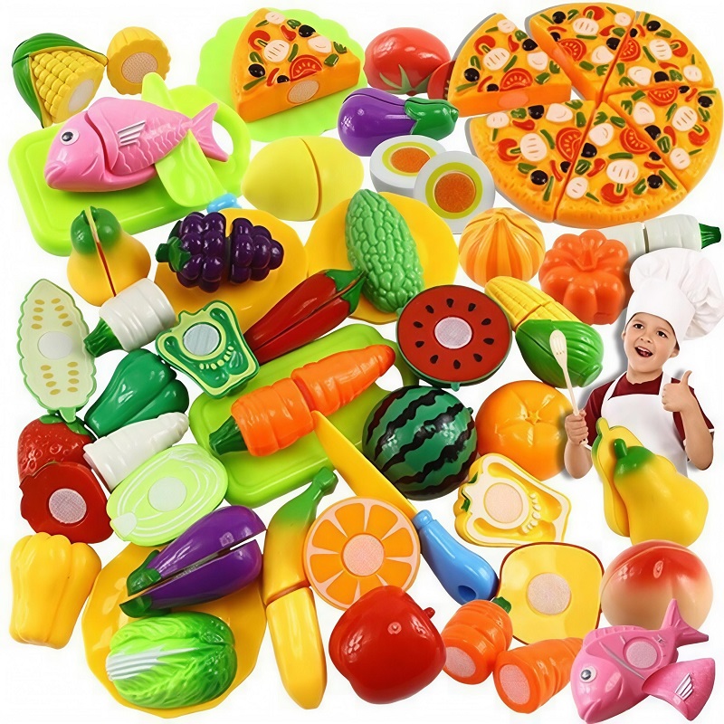 Baby Food Vegetables - Brinquedo de Cozinha para Crianças, Conjunto