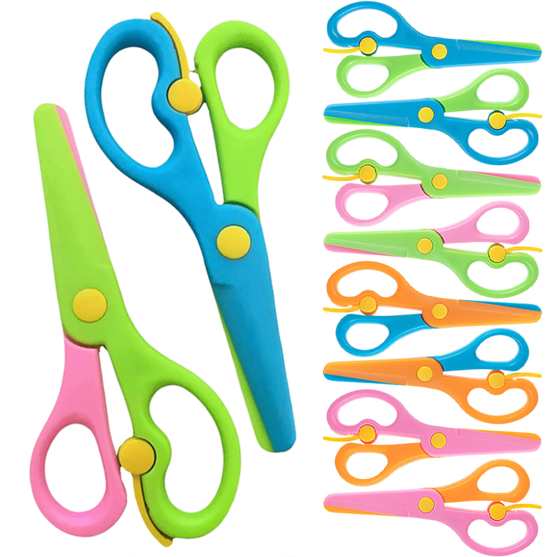 Tesoura de plástico dupla cor  - Baby Food Scissors avaliação e preço