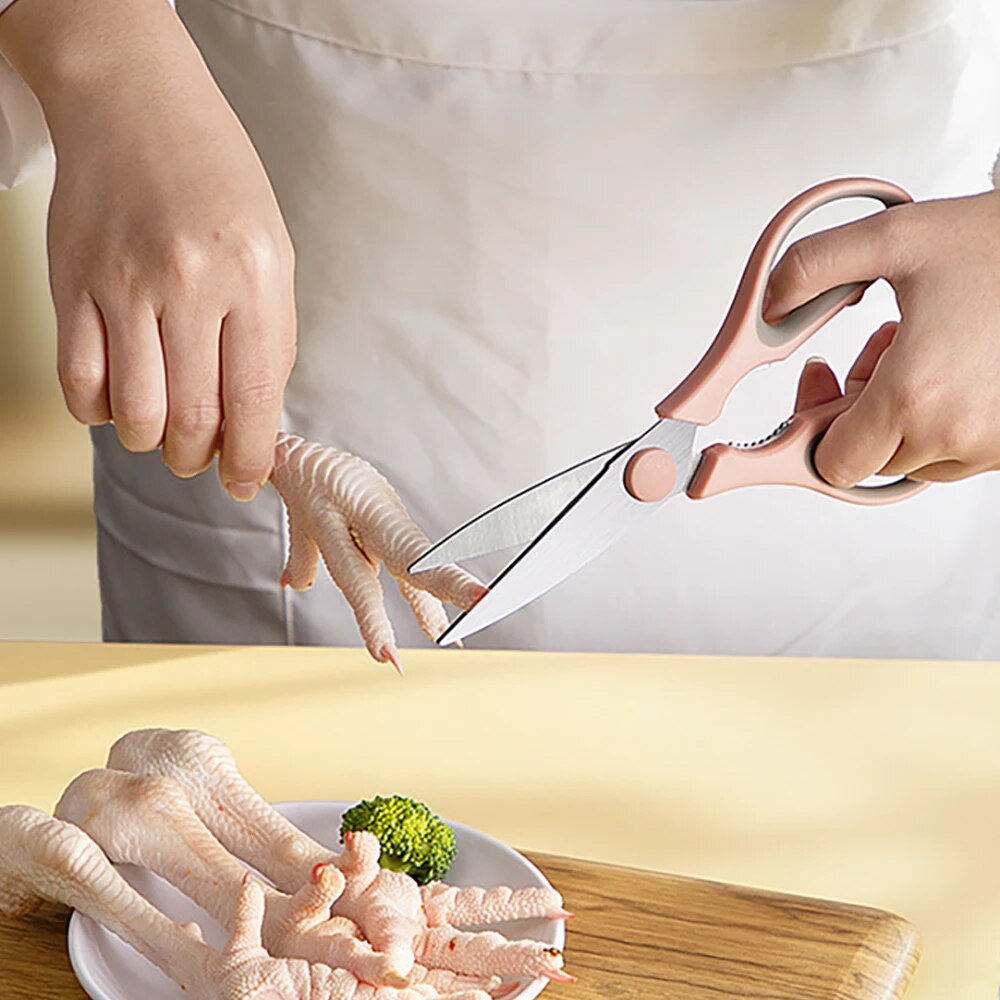 Tesoura de cozinha doméstica d - Baby Food Scissors avaliação e preço