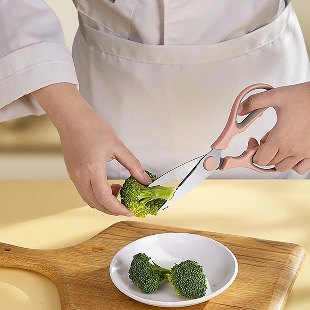 Tesoura de cozinha doméstica d - Baby Food Scissors avaliação e preço