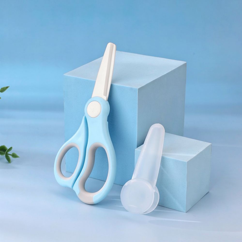 Tesoura de cerâmica segura par - Baby Food Scissors avaliação e preço